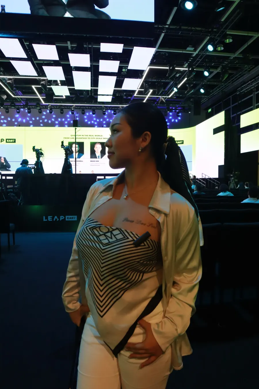 Flawless Effect at the LEAP conference main stage