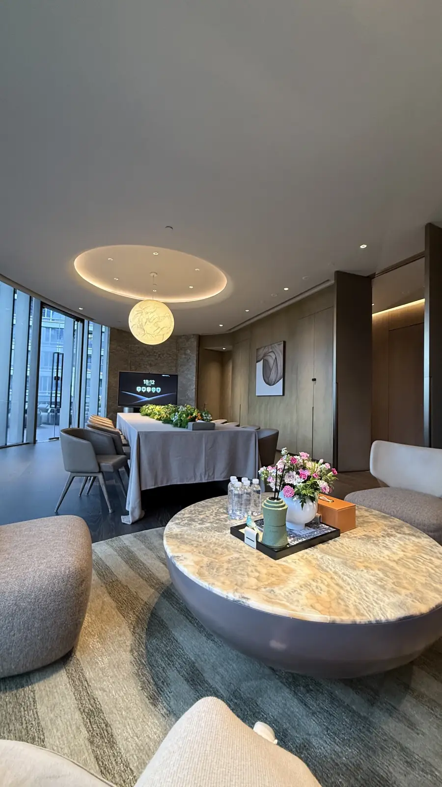 Lounge area at Flawless Effect’s meeting space in Guangzhou